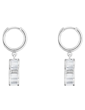 Aretes cortos de oso Tous Galaxy de plata P 925 con acabado brillante