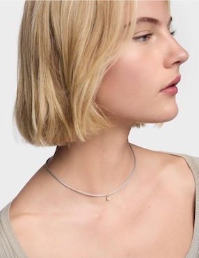 Collar con dije Tous Mesh LGD de oro 14 K