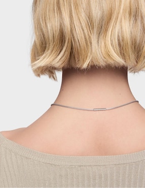 Collar con dije Tous Mesh LGD de oro 14 K