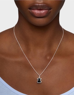 Collar con dije de oso Tous Galaxy de plata P 925