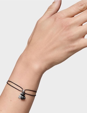 Pulsera Tous de plata con cerámica P 925 Bold Bear con acabado brillante