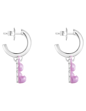 Aros de oso Tous Bold Bear de plata P 925 con acabado brillante