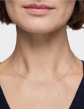 Collar Tous de oro blanco 14 k