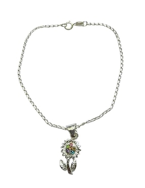 Pulsera Limerence By Claudia Herrera de plata con zirconia P 925 con acabado brillante