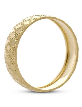 Argolla de oro amarillo 14 k Joyerías Bizzarro
