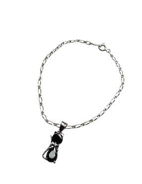 Pulsera Limerence by Claudia Herrera de plata con zirconia P 925 acabado pulido