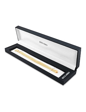 Pulsera Joyerias Bizzarro de oro amarillo 14 k acabado brillante