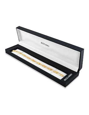 Pulsera Joyerias Bizzarro de oro amarillo 14 k acabado brillante
