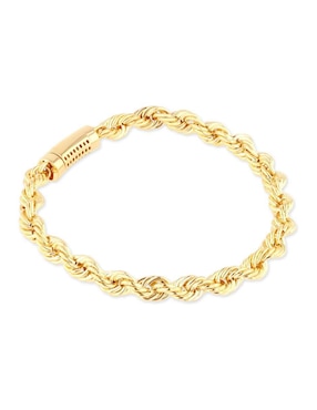 Pulsera Joyerias Bizzarro de oro amarillo 14 k acabado brillante