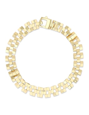 Pulsera Joyerias Bizzarro de oro amarillo 14 k acabado brillante