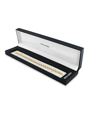 Pulsera Joyerias Bizzarro de oro amarillo 14 k acabado brillante