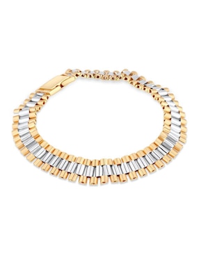 Pulsera Joyerias Bizzarro de oro amarillo 14 k acabado brillante