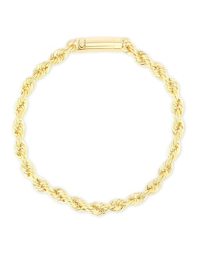 Pulsera Joyerias Bizzarro de oro amarillo 14 k acabado brillante