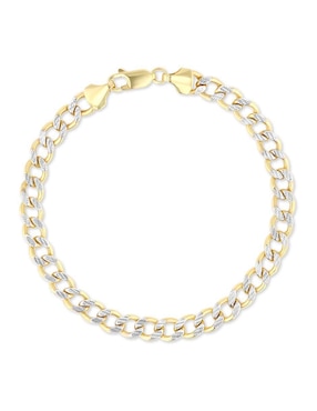 Pulsera Joyerias Bizzarro de oro amarillo 14 k acabado brillante