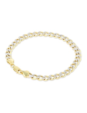 Pulsera Joyerias Bizzarro de oro amarillo 14 k acabado brillante