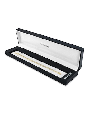 Pulsera Joyerias Bizzarro de oro amarillo 14 k acabado brillante
