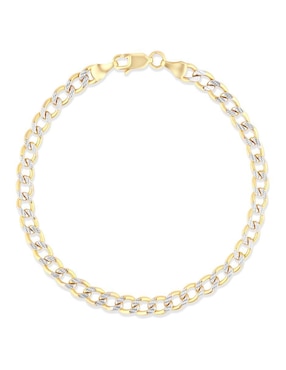 Pulsera Joyerias Bizzarro de oro amarillo 14 k acabado brillante