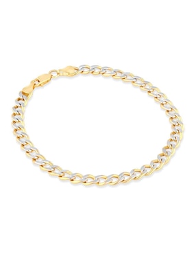 Pulsera Joyerias Bizzarro de oro amarillo 14 k acabado brillante