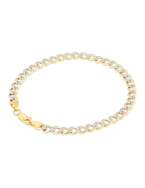 Pulsera Joyerias Bizzarro de oro amarillo 14 k acabado brillante