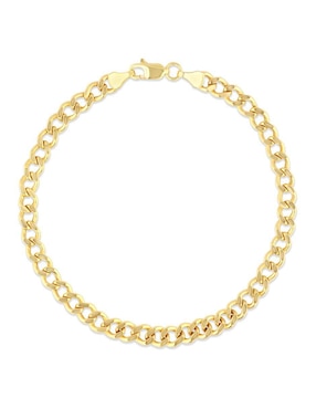 Pulsera Joyerias Bizzarro de oro amarillo 14 k acabado brillante