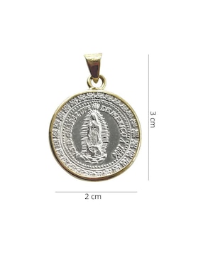 Dije Mancini Virgen de Guadalupe de plata p 925