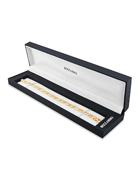 Pulsera Joyerias Bizzarro de oro amarillo 14 k acabado brillante