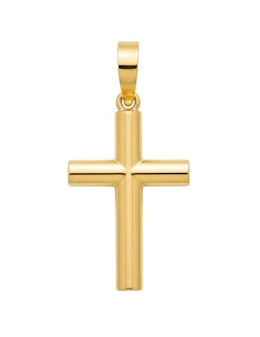 Dije de cruz Crixus Joyeria de oro amarillo 10 K