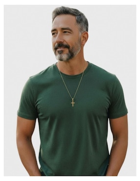Dije de cruz Crixus Joyeria de oro amarillo 10 K