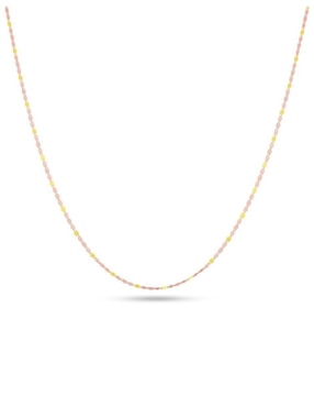 Cadena Joyerias Bizzarro de oro florentino 14 K