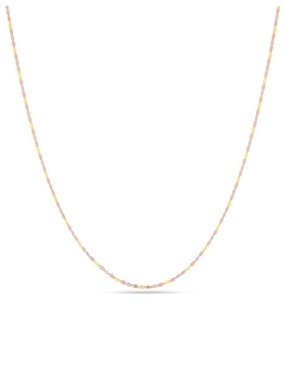 Cadena Joyerias Bizzarro de oro florentino 14 K