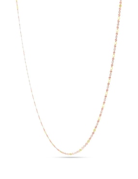 Cadena Joyerias Bizzarro de oro florentino 14 K