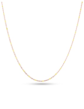 Cadena Joyerias Bizzarro de oro florentino 14 K
