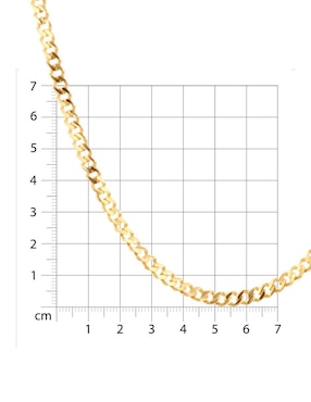 Cadena de eslabones Joyerias Bizzarro de oro amarillo 14 K