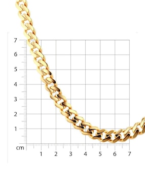 Cadena de eslabones Joyerias Bizzarro de oro amarillo 14 K