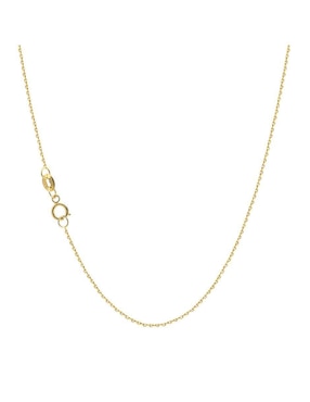 Collar con dije de cruz Abba Joyas de oro 10 K