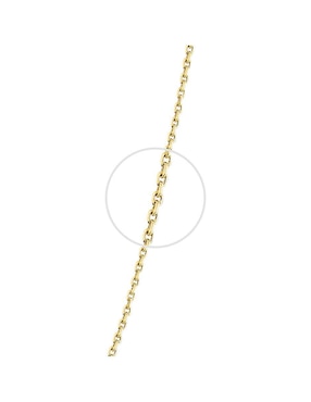 Collar con dije de cruz Abba Joyas de oro 10 K