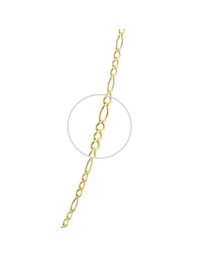 Collar con dije Abba Joyas de oro 10 K