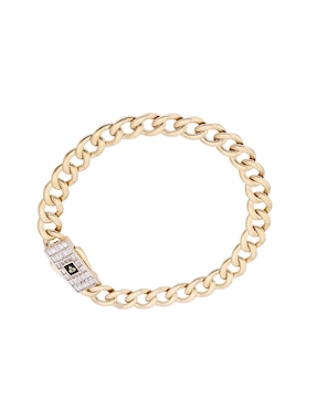 Pulsera Fonelli de oro 14 k acabado brillante