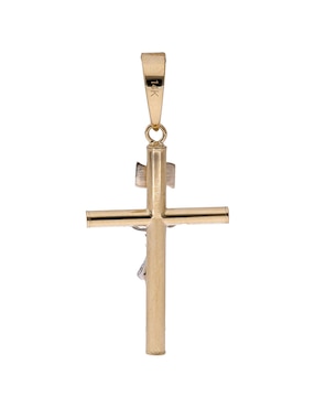 Dije de cruz Fonelli de oro 14 k