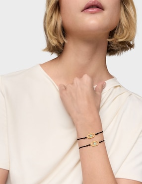 Pulsera Tous de plata con amazonita P 925 Camille acabado brillante