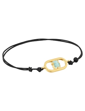 Pulsera Tous de plata con amazonita P 925 Camille acabado brillante