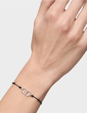 Pulsera Tous con cuarzo rosa P 925 Camille acabado brillante