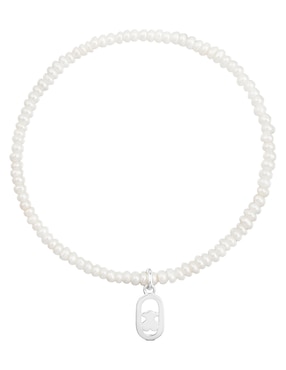 Pulsera Tous con perla cultivada P 925 Camille acabado brillante