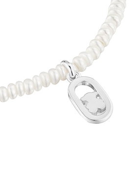 Pulsera Tous con perla cultivada P 925 Camille acabado brillante