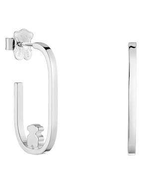 Aretes de oso Tous Camille de plata p 925 con acabado brillante