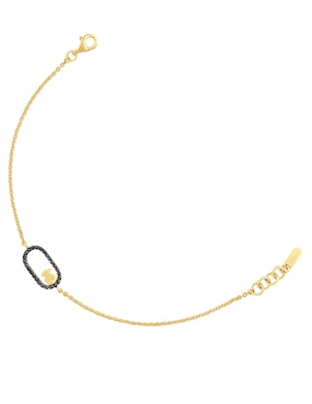 Pulsera Tous de plata con espinela P 925 Camille acabado baño de oro