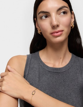 Pulsera Tous de plata con espinela P 925 Camille acabado baño de oro