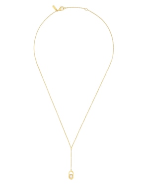 Collar de oso Tous Camille de plata P 925 con acabado baño de oro