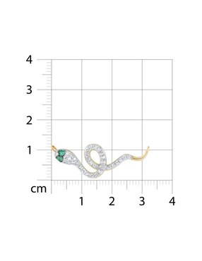 Gargantilla de serpiente Joyerias Bizzarro de oro amarillo 14 k
