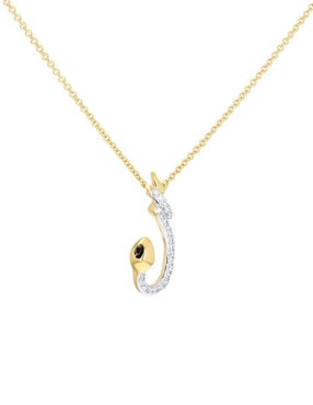 Gargantilla de serpiente Joyerias Bizzarro de oro amarillo 10 k
